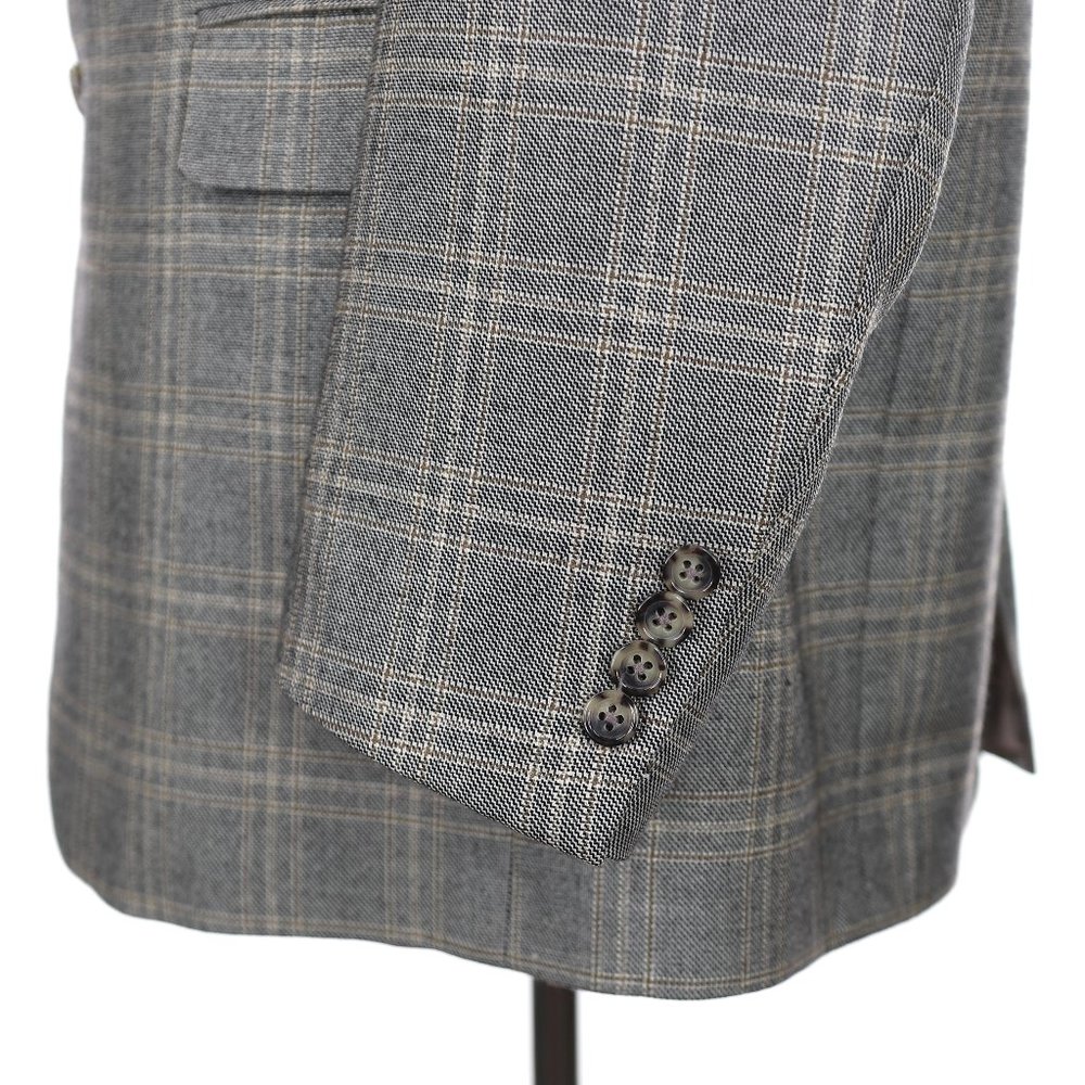 Hart Schaffner Marx Gold Trumpeter Loro Piana Worsted Cashmere Sport Coat - 44L - Picture 6 of 12
